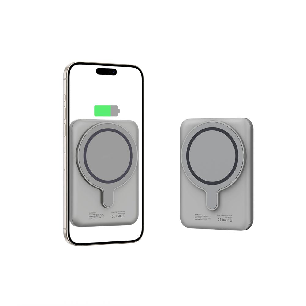 TECH-PROTECT PB10 LIFEMAG MAGSAFE BANQUE D'ÉNERGIE 5000MAH TITANE