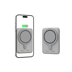 TECH-PROTECT PB10 LIFEMAG MAGSAFE BANQUE D'ÉNERGIE 5000MAH TITANE