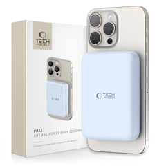 TECH-PROTECT PB11 LIFEMAG MAGSAFE BANQUE D'ÉNERGIE 10000MAH BLEUE