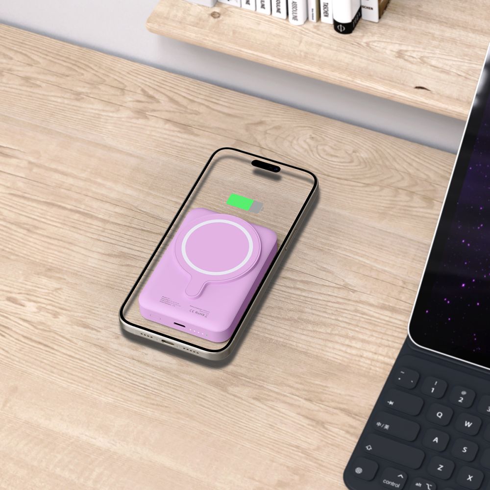 TECH-PROTECT PB11 LIFEMAG MAGSAFE BANQUE D'ÉNERGIE 10000MAH LILAS