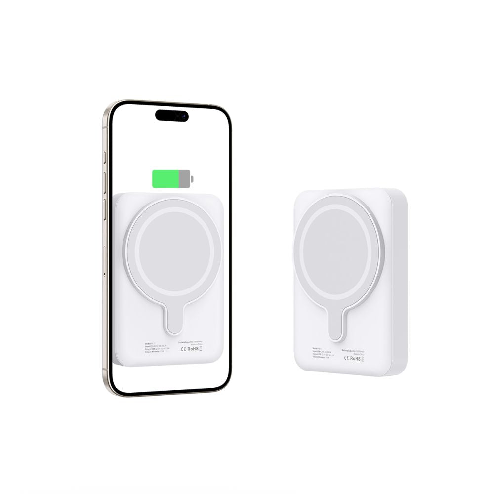 TECH-PROTECT PB11 LIFEMAG MAGSAFE BANQUE D'ÉNERGIE 10000MAH BLANCHE