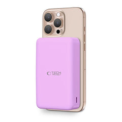 TECH-PROTECT PB12 LIFEMAG MAGSAFE BANQUE D'ÉNERGIE 20000MAH LILAS