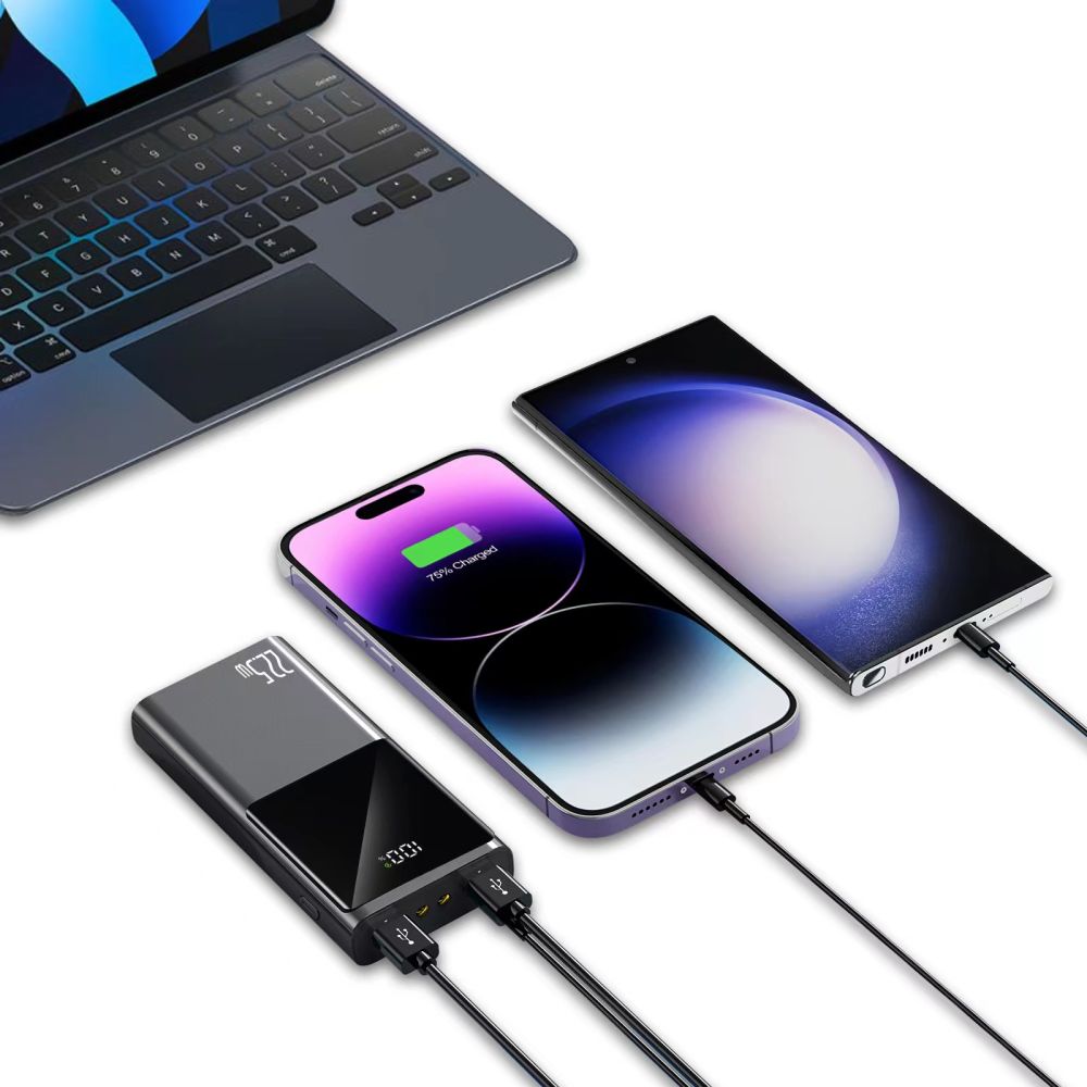 BANQUE D'ÉNERGIE TECH-PROTECT PB13-22.5W BANQUE D'ÉNERGIE 20000MAH GRIS