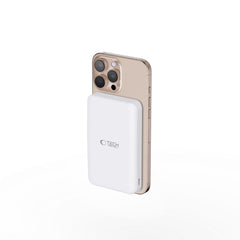 TECH-PROTECT PB24 LIFEMAG QI2 MAGSAFE BANQUE D'ÉNERGIE 10000MAH BLANCHE