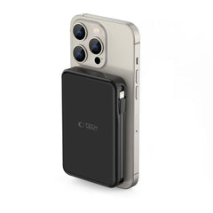 TECH-PROTECT PB31 LIFEMAG MAGSAFE BANQUE D'ÉNERGIE 10000MAH NOIRE