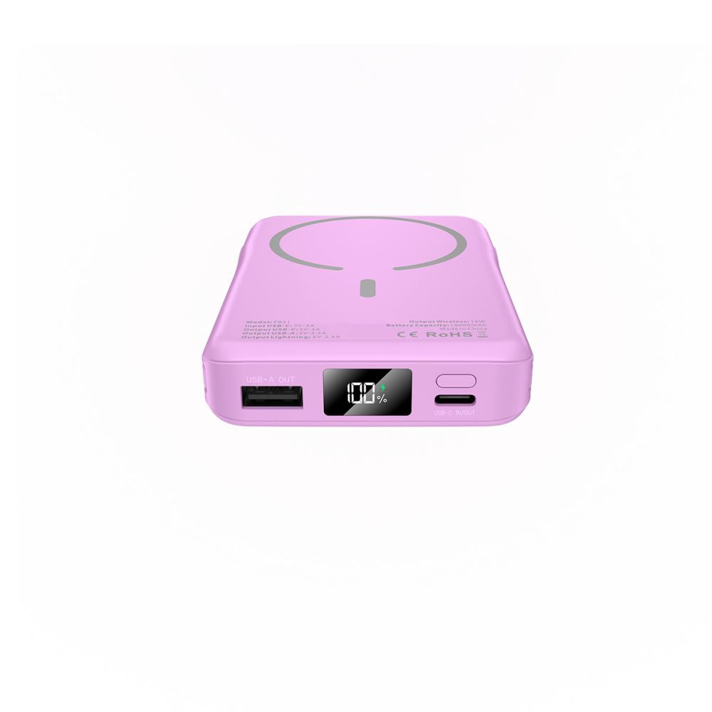 TECH-PROTECT PB31 LIFEMAG MAGSAFE BANQUE D'ÉNERGIE 10000MAH LAVANDE