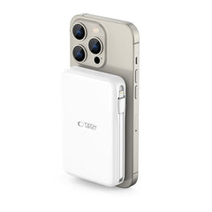 TECH-PROTECT PB31 LIFEMAG MAGSAFE BANQUE D'ÉNERGIE 10000MAH BLANCHE