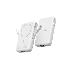 TECH-PROTECT PB31 LIFEMAG MAGSAFE BANQUE D'ÉNERGIE 10000MAH BLANCHE