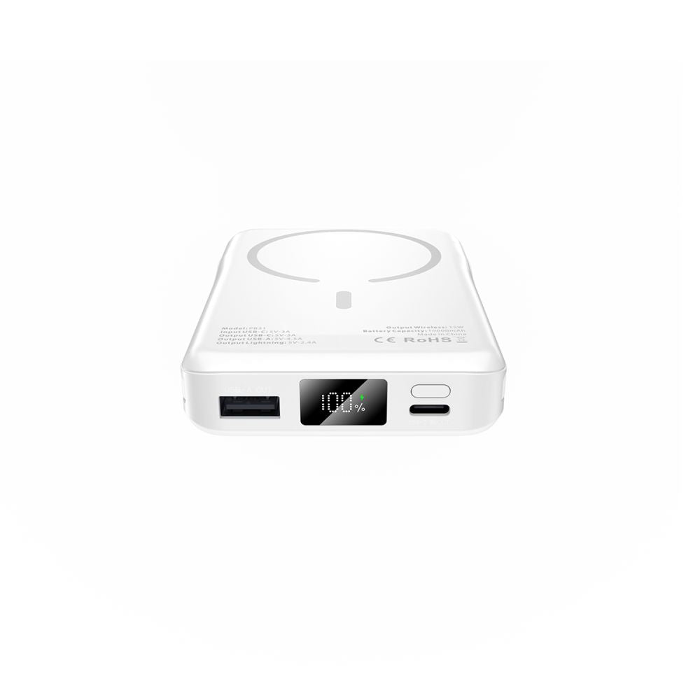 TECH-PROTECT PB31 LIFEMAG MAGSAFE BANQUE D'ÉNERGIE 10000MAH BLANCHE