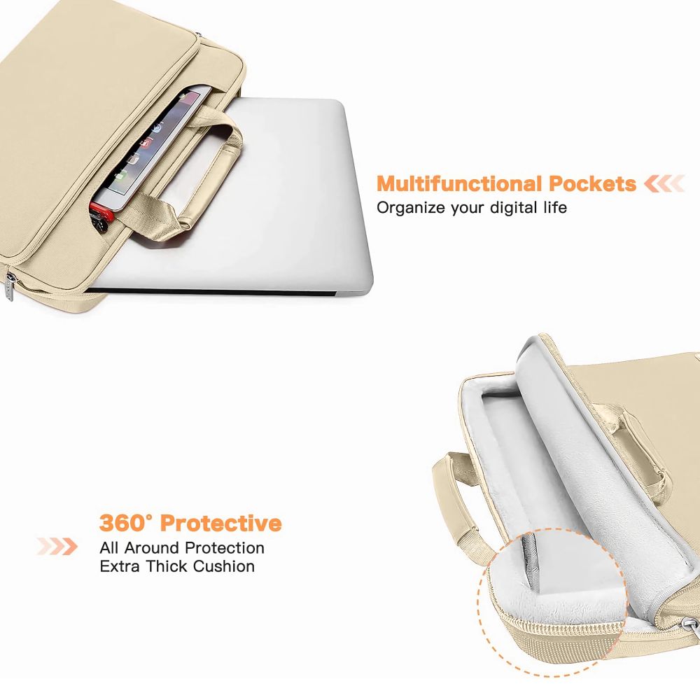 SAC À DOS TECH-PROTECT POUR ORDINATEUR PORTABLE 15-16 BEIGE DÉSERT