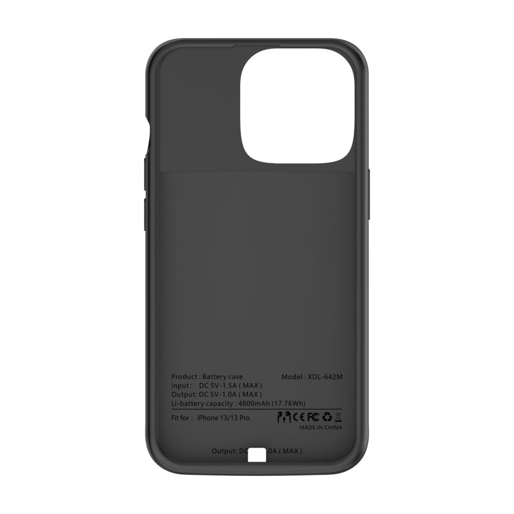 COQUE TECH-PROTECT POWERCASE 4800MAH IPHONE 13 / 13 PRO NOIRE