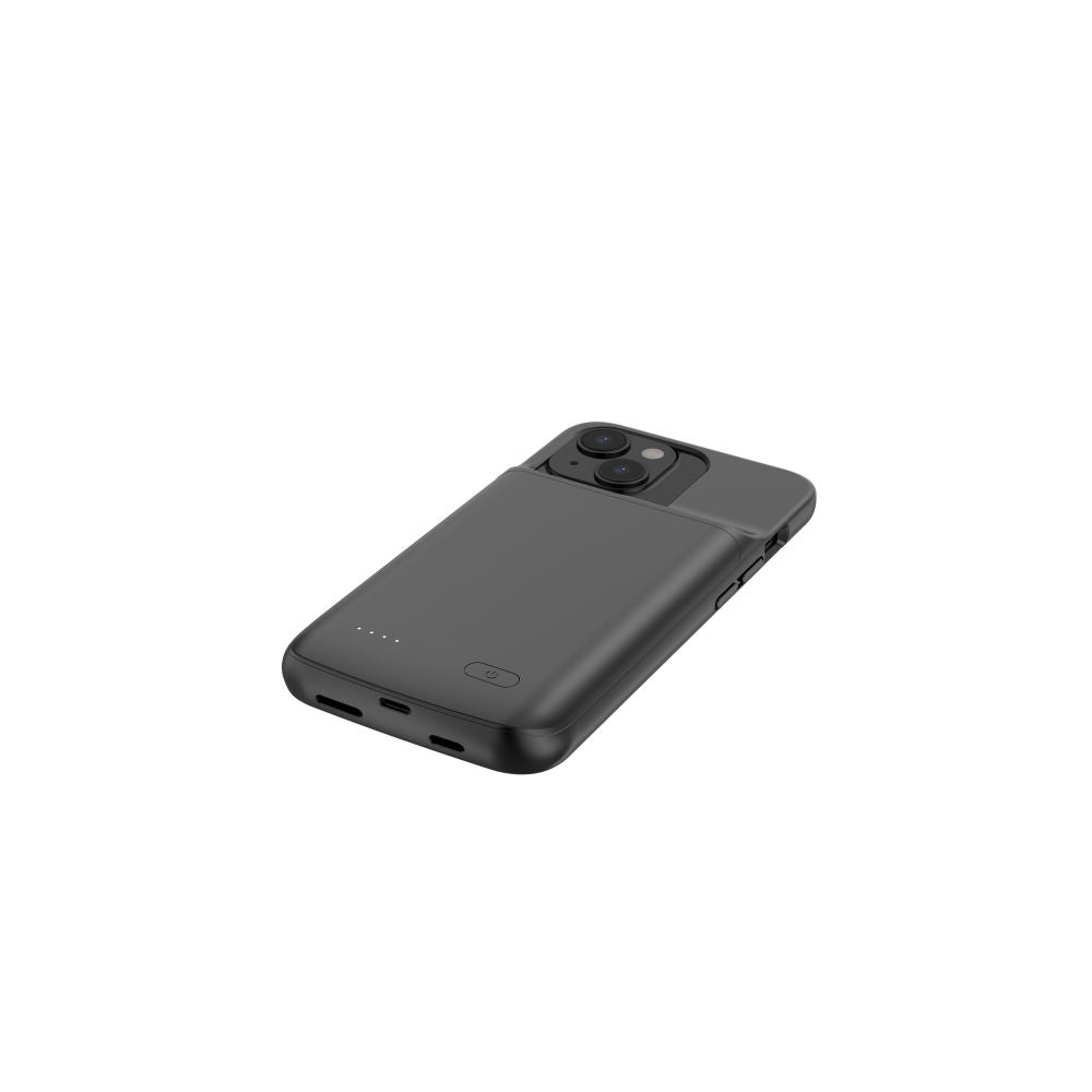 COQUE TECH-PROTECT POWERCASE 4800MAH IPHONE 14 / 14 PRO NOIRE