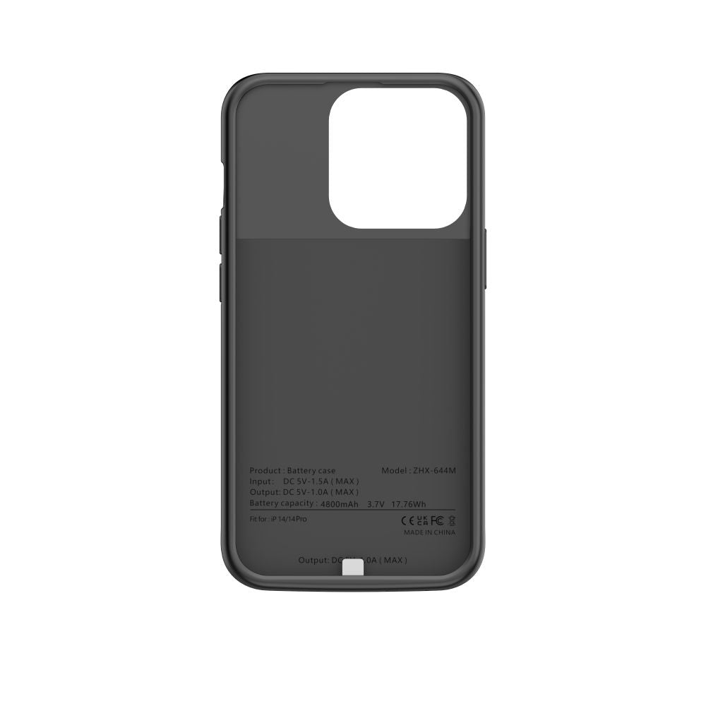 COQUE TECH-PROTECT POWERCASE 4800MAH IPHONE 14 / 14 PRO NOIRE