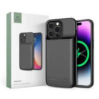 COQUE TECH-PROTECT POWERCASE 4800MAH IPHONE 14 / 14 PRO NOIRE