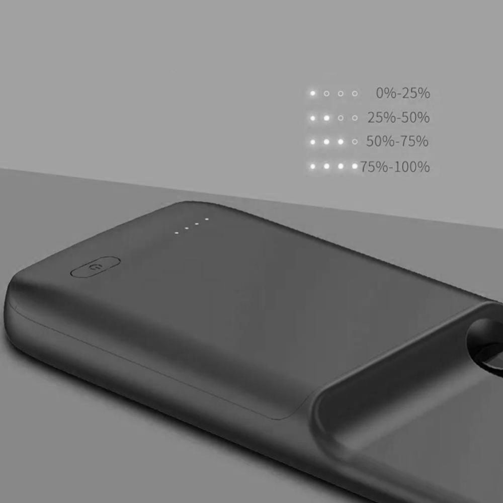 COUVERTURE TECH-PROTECT POWERCASE 5000MAH GALAXY S24 ULTRA NOIR