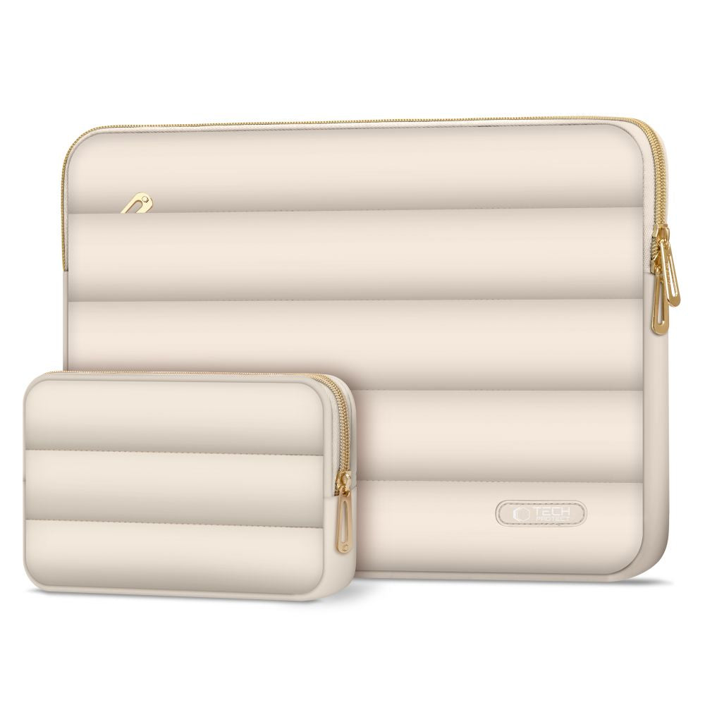SAC TECH-PROTECT PUFFY POUR ORDINATEUR PORTABLE 13-14 SABLE
