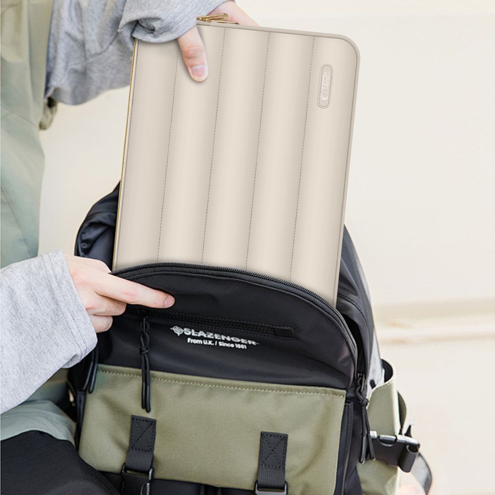 SAC TECH-PROTECT PUFFY POUR ORDINATEUR PORTABLE 13-14 SABLE