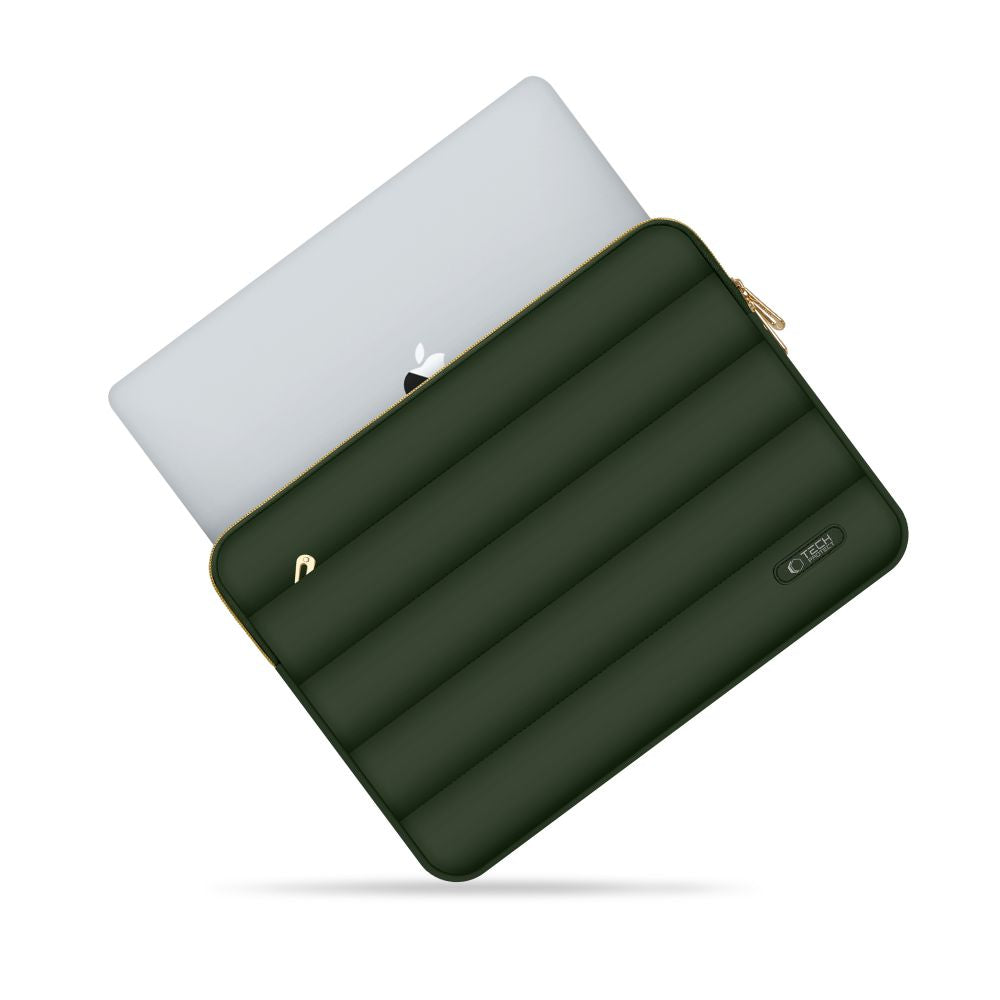 SAC TECH-PROTECT PUFFY POUR ORDINATEUR PORTABLE 15-16 VERT ARMÉE