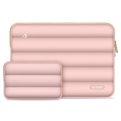 SAC TECH-PROTECT PUFFY POUR ORDINATEUR PORTABLE 15-16 POUCES ROSE POUSSIÉREUX