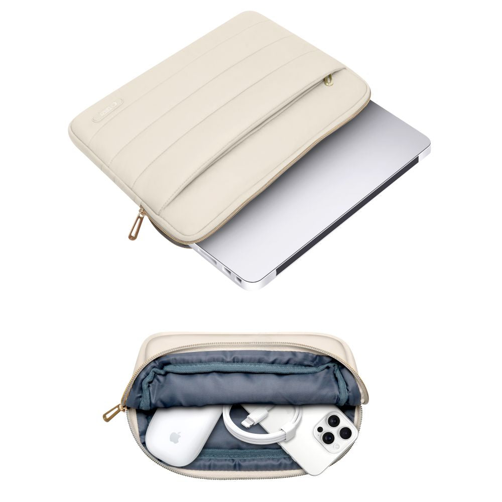SAC TECH-PROTECT PUFFY POUR ORDINATEUR PORTABLE 15-16 SABLE