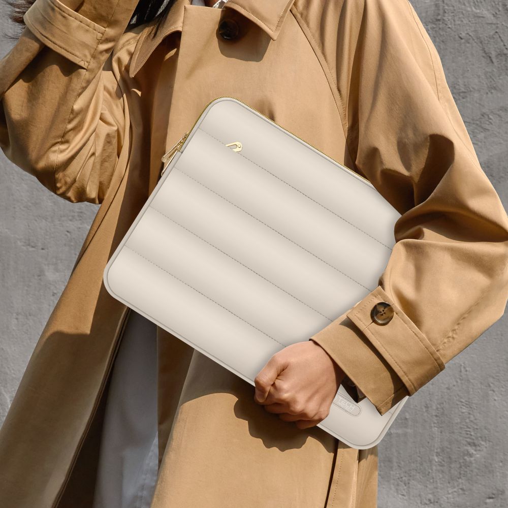 SAC TECH-PROTECT PUFFY POUR ORDINATEUR PORTABLE 15-16 SABLE