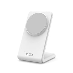 CHARGEUR SANS FIL TECH-PROTECT QI15W-A23 MAGNETIQUE MAGSAFE BLANC