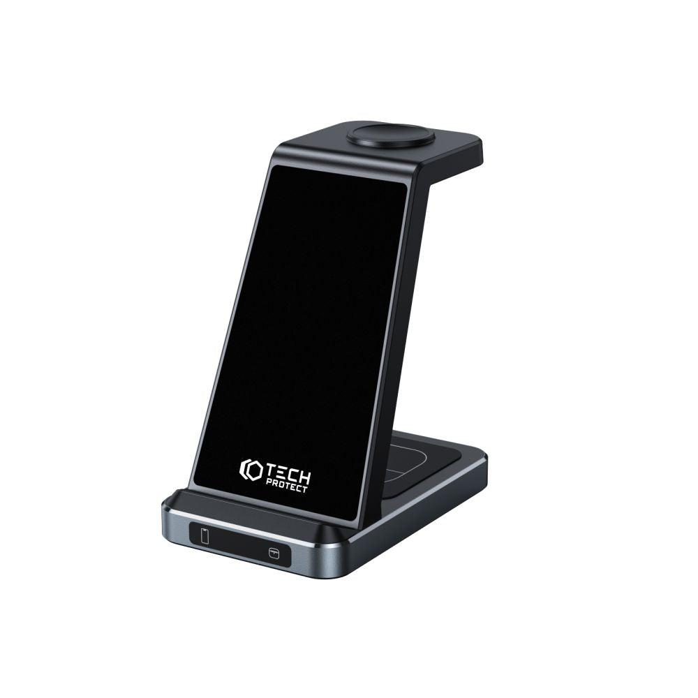 CHARGEUR SANS FIL 3EN1 QI15W-A26 NOIR