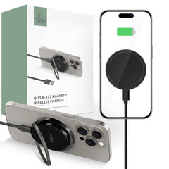 CHARGEUR SANS FIL TECH-PROTECT QI15W-A33 MAGNETIQUE MAGSAFE NOIR