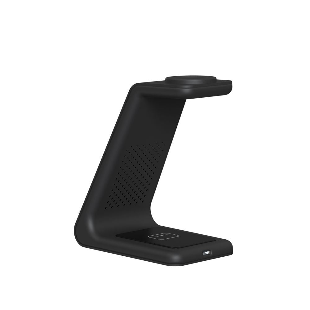 TECH-PROTECT QI15W-A36 CHARGEUR SANS FIL 3EN1 POUR APPLE NOIR