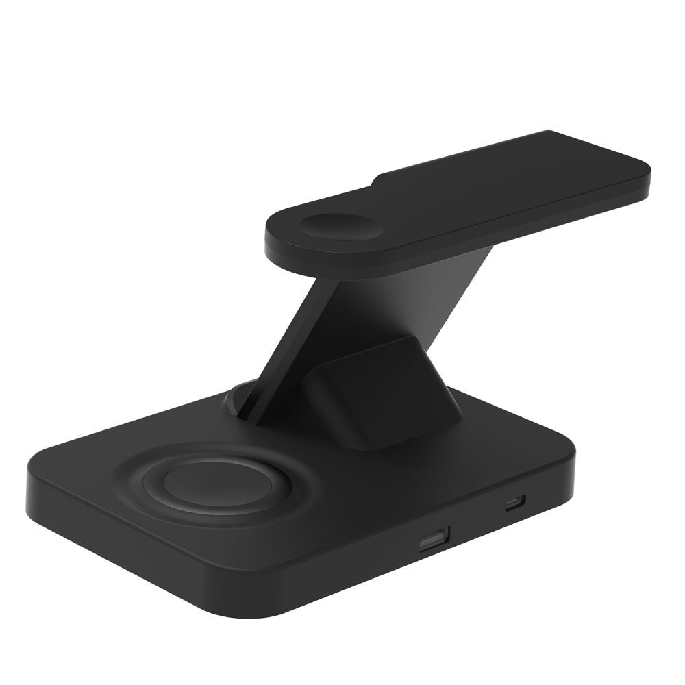 TECH-PROTECT QI15W-A37 CHARGEUR SANS FIL 3EN1 POUR ANDROID & APPLE NOIR