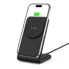 STATION DE CHARGEMENT TECH-PROTECT QI15W-A38 CHARGEUR SANS FIL MAGNETIQUE MAGSAFE NOIR