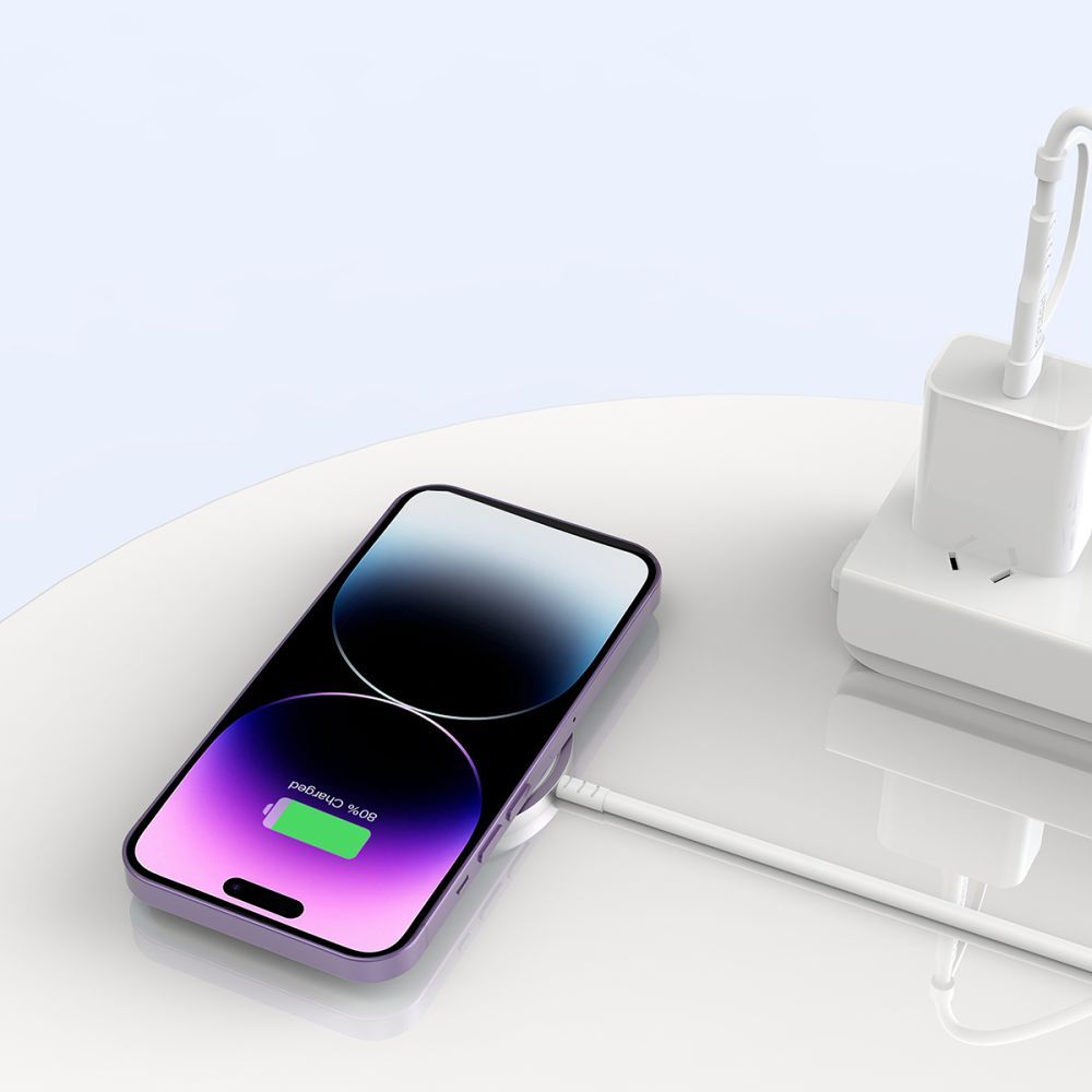 CHARGEUR SANS FIL TECH-PROTECT QI15W-A44 MAGNETIQUE MAGSAFE BLEU MARINE