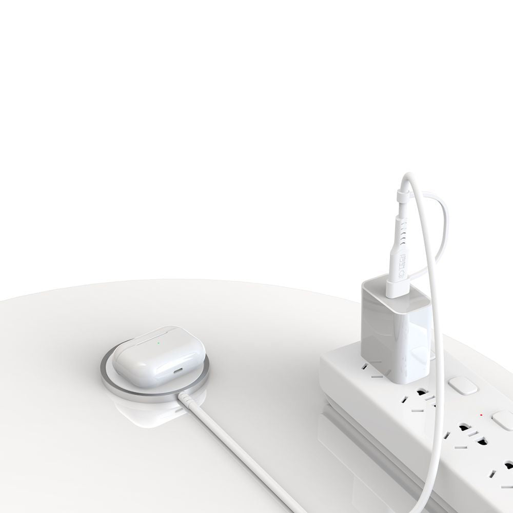 CHARGEUR SANS FIL TECH-PROTECT QI15W-A44 MAGNETIQUE MAGSAFE BLEU MARINE