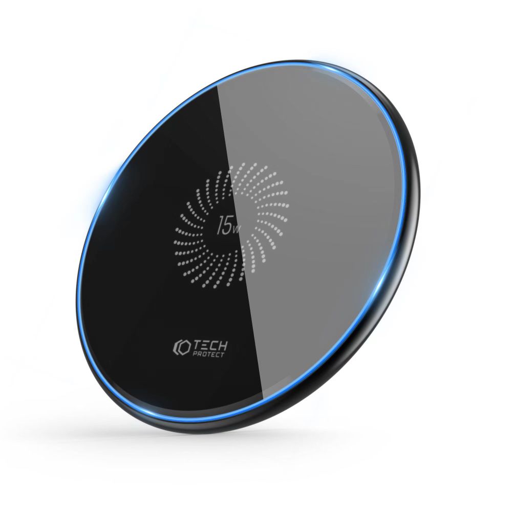 CHARGEUR SANS FIL TECH-PROTECT QI15W-C1 CHARGEUR SANS FIL 15W NOIR