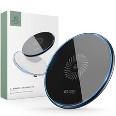 CHARGEUR SANS FIL TECH-PROTECT QI15W-C1 CHARGEUR SANS FIL 15W NOIR
