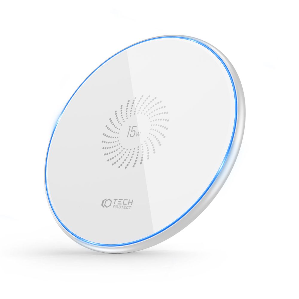 CHARGEUR SANS FIL TECH-PROTECT QI15W-C1 CHARGEUR SANS FIL 15W BLANC