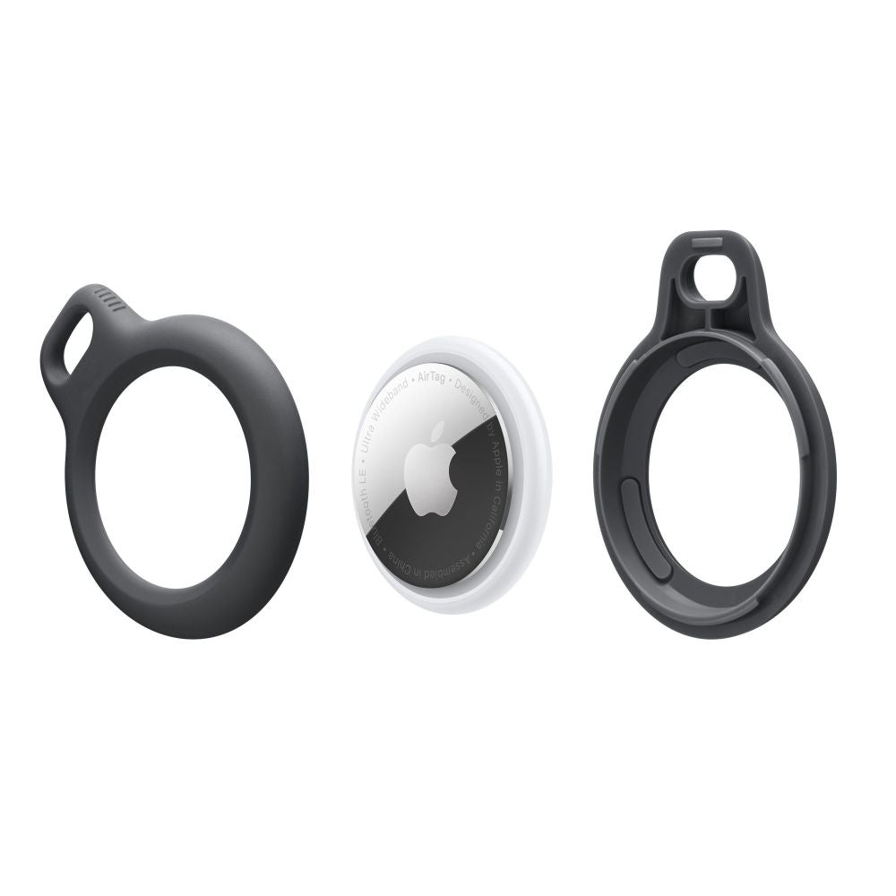 COQUE TECH-PROTECT ROUGH APPLE AIRTAG NOIRE