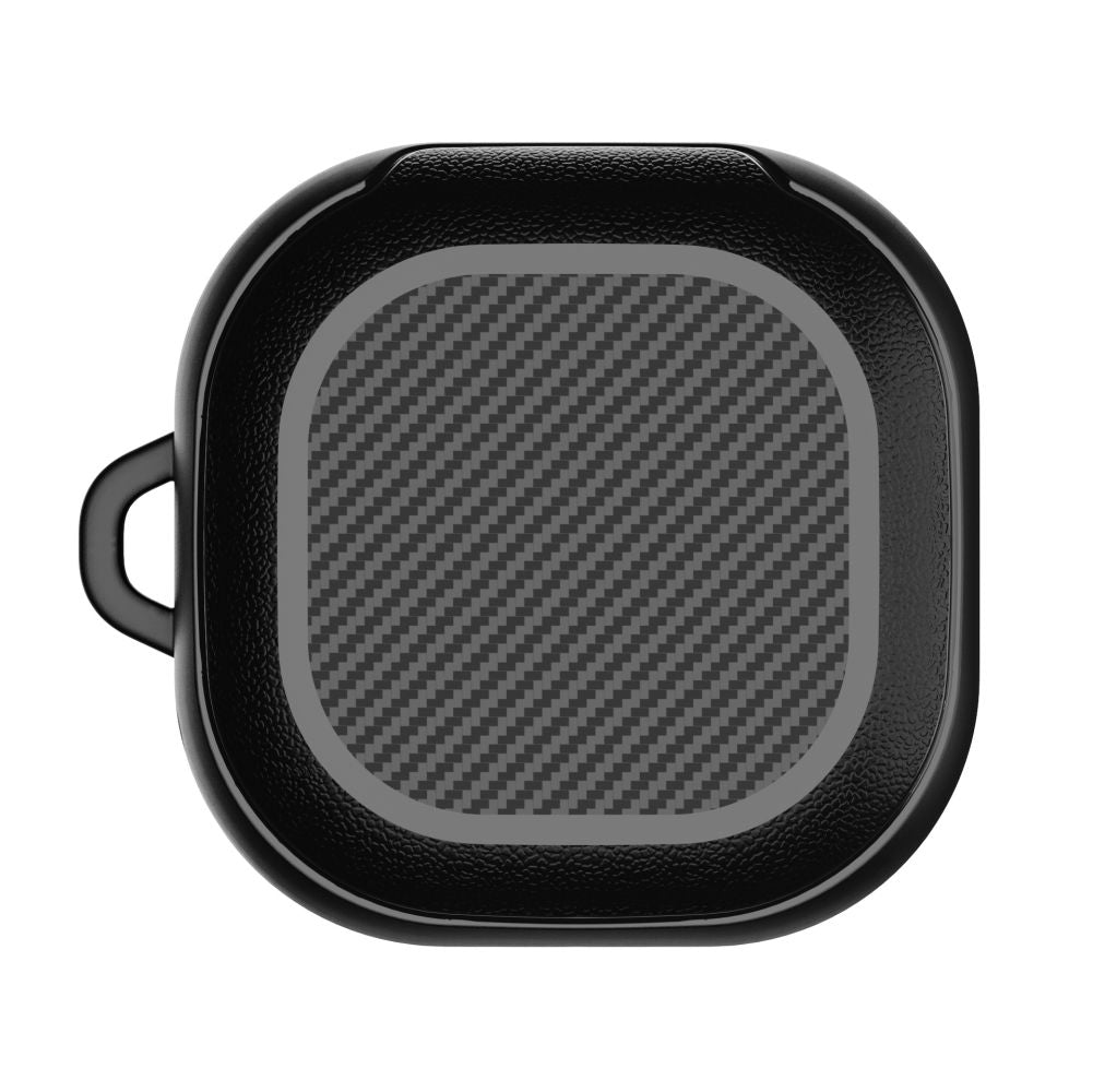 COQUE TECH-PROTECT ROUGH CARBON SAMSUNG GALAXY BUDS FE / 2 PRO / 2 / LIVE / PRO NOIR
