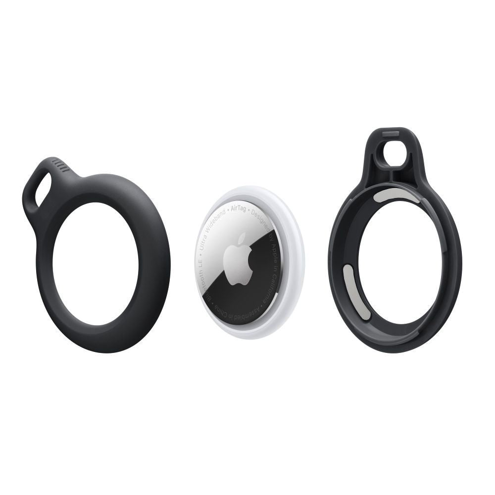 CHAÎNE ROUGH TECH-PROTECT POUR APPLE AIRTAG NOIRE