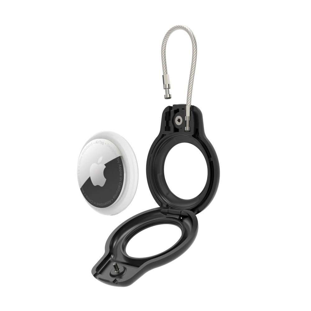 EMBALLAGE TECH-PROTECT ROUGH VEIN 2-PACK APPLE AIRTAG NOIR