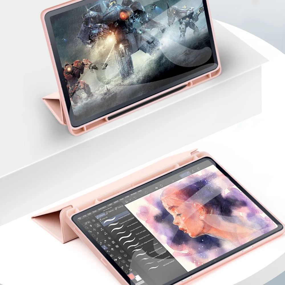 COUVERTURE / ÉTUI POUR SAMSUNG GALAXY TAB S9 FE / S10 FE 10.9 X510 / X516B / X520 / X526 TECH-PROTECT SC PEN ROSE