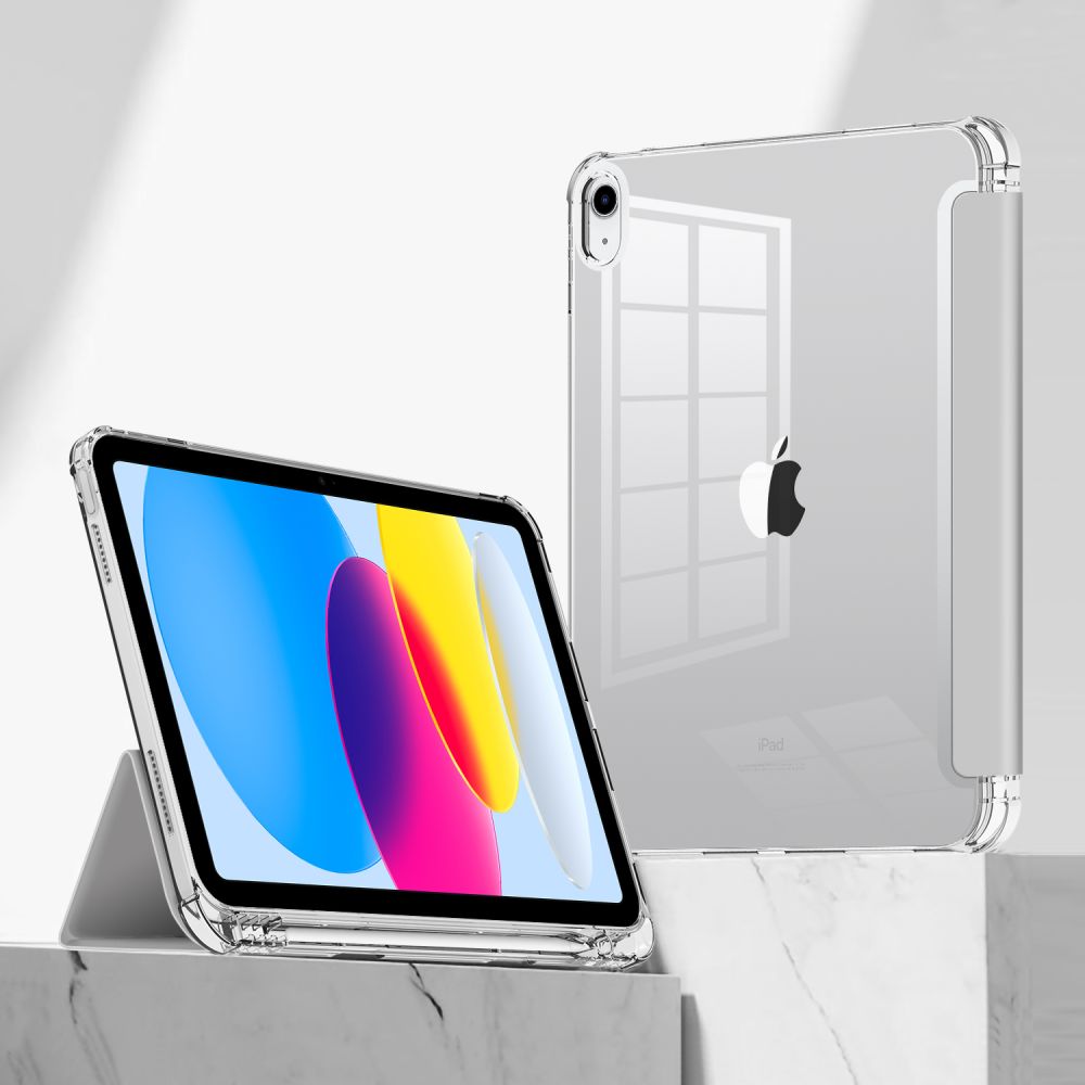 COUVERTURE / ÉTUI POUR IPAD 10,9” 10 / 2022 / 11” 11 / 2025 TECH-PROTECT SC PEN HYBRIDE GRIS