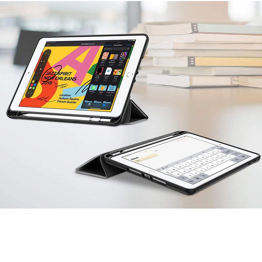 COUVERTURE / ÉTUI POUR IPAD 10.2 7 / 8 / 9 / 2019-2021 TECH-PROTECT SC PEN VIOLET