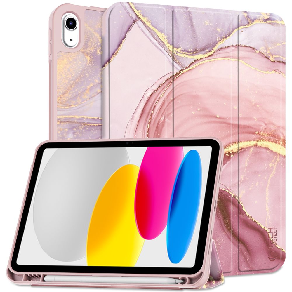 COUVERTURE / ÉTUI POUR IPAD 10,9” 10 / 2022 / 11” 11 / 2025 TECH-PROTECT SC PEN MARBLE