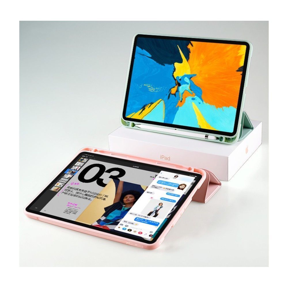 COUVERTURE / ÉTUI POUR IPAD 10.2 7 / 8 / 9 / 2019-2021 TECH-PROTECT SC PEN BLEU CIEL