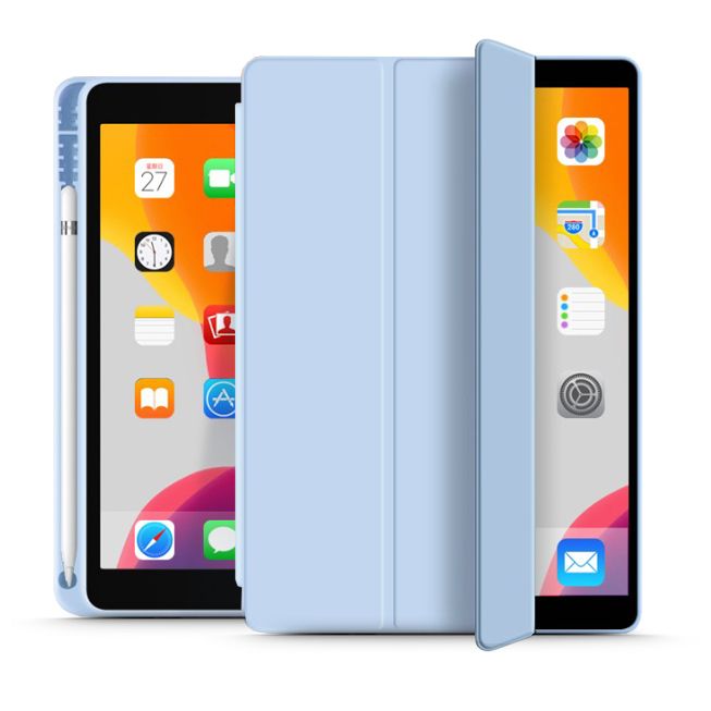 COUVERTURE / ÉTUI POUR IPAD 10.2 7 / 8 / 9 / 2019-2021 TECH-PROTECT SC PEN BLEU CIEL