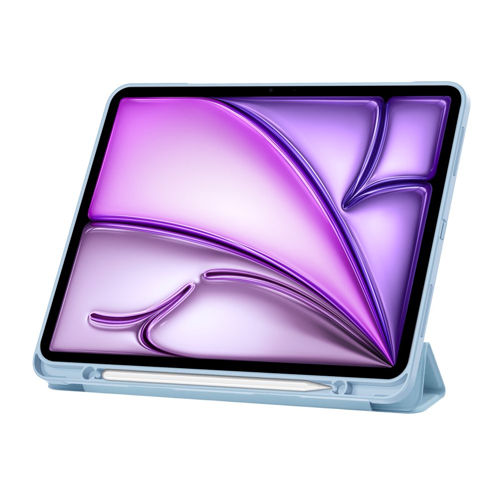 COUVERTURE / ÉTUI POUR IPAD AIR 13 2024 TECH-PROTECT SC PEN BLEU CIEL