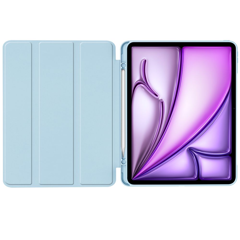 COUVERTURE / ÉTUI POUR IPAD AIR 13 2024 TECH-PROTECT SC PEN BLEU CIEL