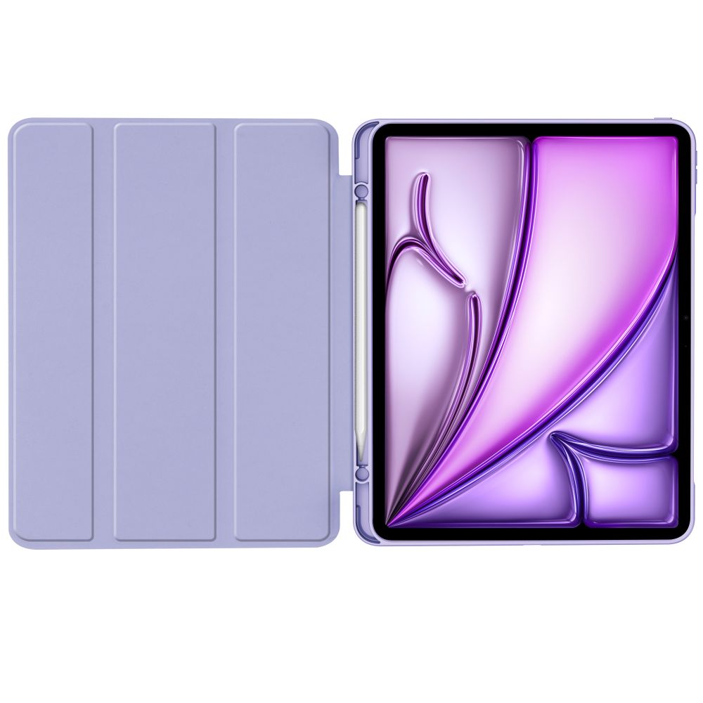 COUVERTURE / ÉTUI POUR IPAD AIR 13 2024 TECH-PROTECT SC PEN VIOLET