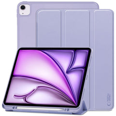 COUVERTURE / ÉTUI POUR IPAD AIR 13 2024 TECH-PROTECT SC PEN VIOLET